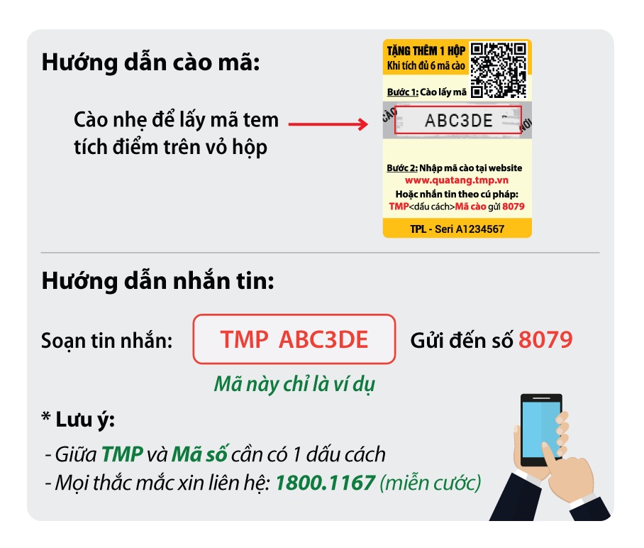 Tích điểm nhận quà cùng TPBVSK Tràng Phục Linh 2